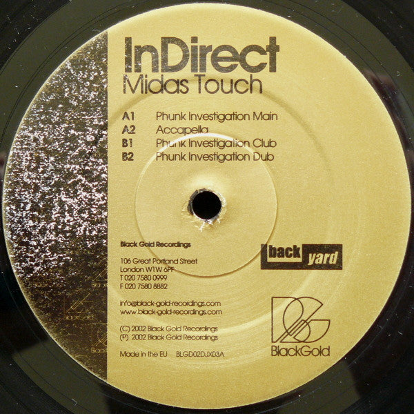 InDirect : Midas Touch (2x12", Promo)