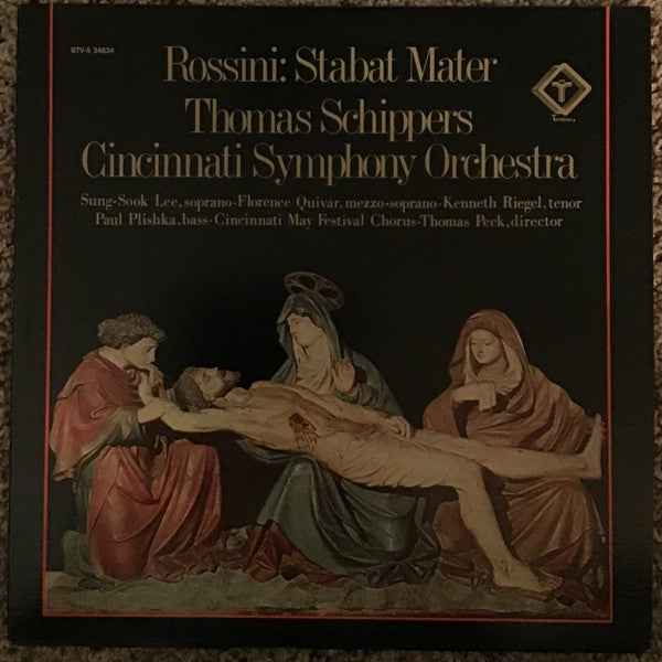 Gioacchino Rossini, Thomas Schippers, Cincinnati Symphony Orchestra : Stabat Mater (LP, Quad)