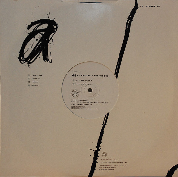 Erasure : The Circus (12" Sampler) (12", Smplr)