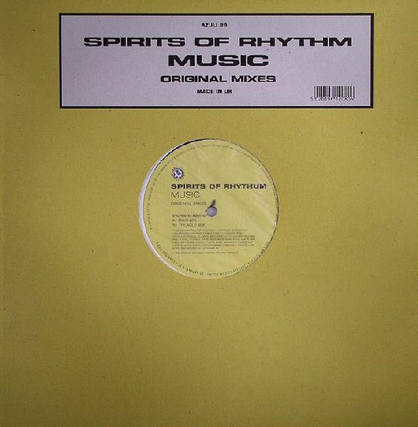 Spirits Of Rhythm : Music - Original Mixes (12")