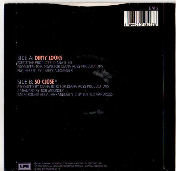 Diana Ross : Dirty Looks (7", Single)