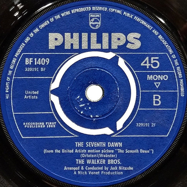 The Walker Brothers : Love Her (7", Single, Mono)