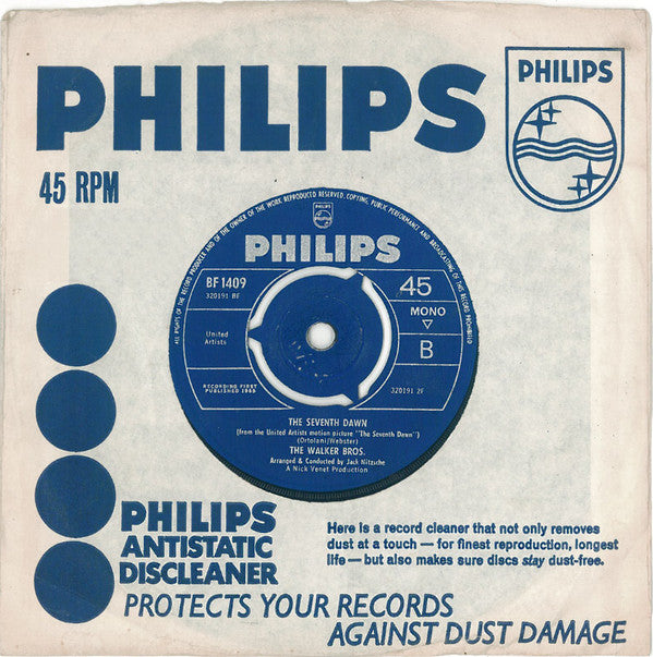 The Walker Brothers : Love Her (7", Single, Mono)