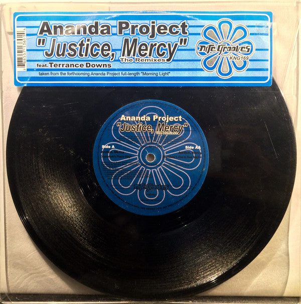 The Ananda Project Feat. Terrance Downs : Justice, Mercy (The Remixes) (10")