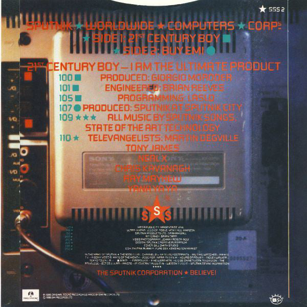 Sigue Sigue Sputnik : 21st Century Boy (7", Single)