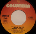 Tyrone Davis : Close To You (7", Single)