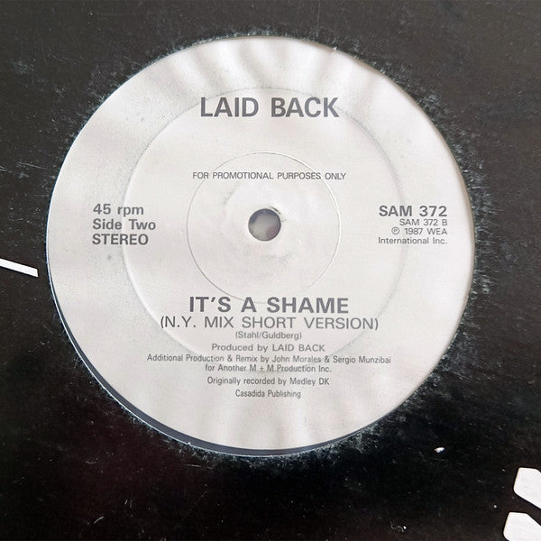 Laid Back : It's A Shame (12", Promo)