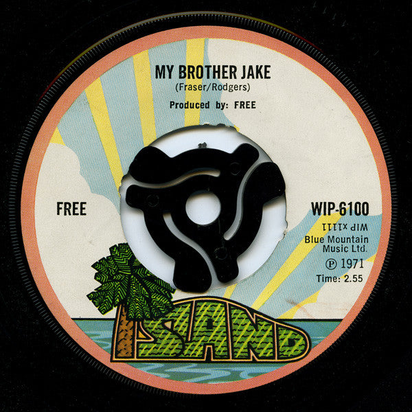 Free : My Brother Jake (7", Single, Pus)