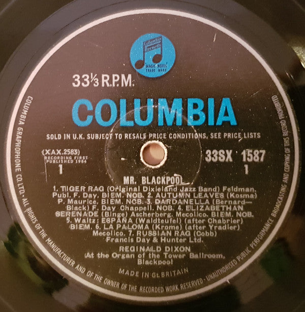 Reginald Dixon : Mr. Blackpool (LP)