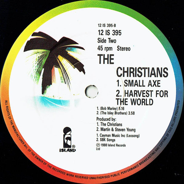 The Christians : Harvest For The World (12", Single)