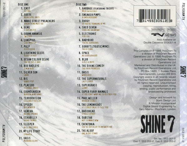 Various : Shine 7 (2xCD, Comp)
