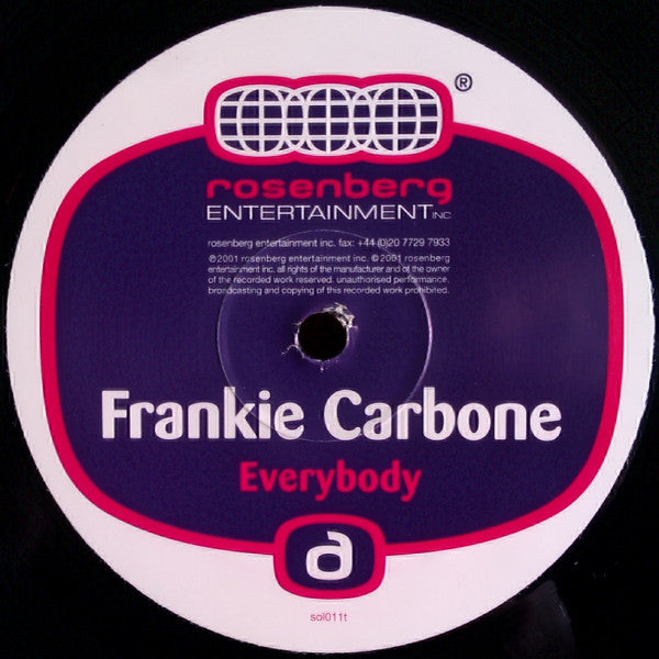 Frankie Carbone : Everybody (12")