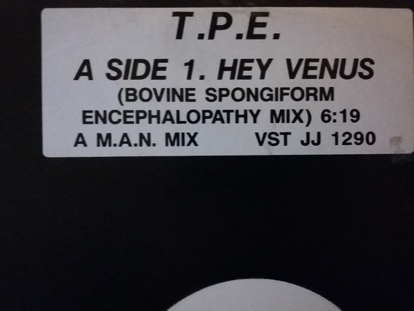 That Petrol Emotion : Hey Venus (12", S/Sided, Promo)