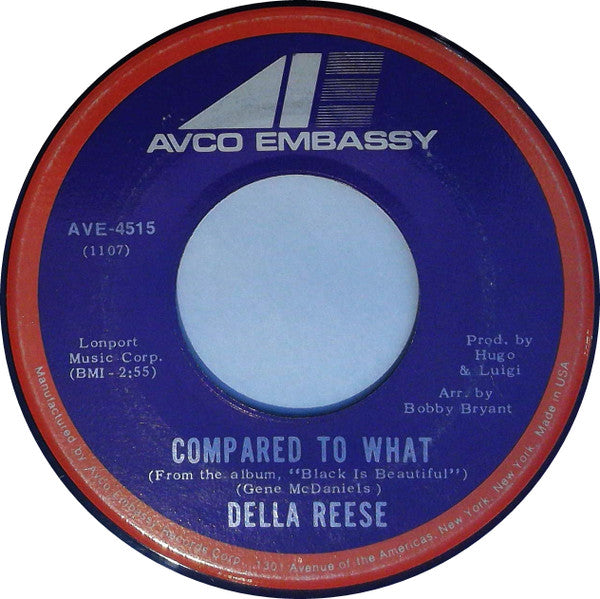 Della Reese : Compared To What (7", Single)