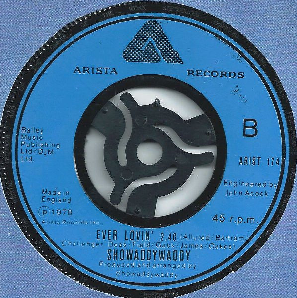 Showaddywaddy : I Wonder Why (7", Single)