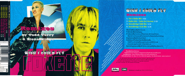 Roxette : Wish I Could Fly (Remixes) (CD, Single)