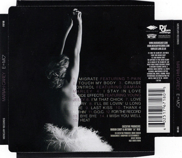 Mariah Carey : E=MC² (CD, Album, S/Edition, Sup)