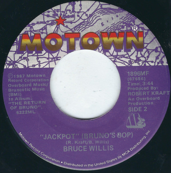 Bruce Willis : Under The Boardwalk (7")