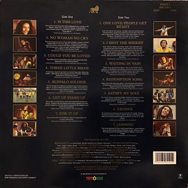 Bob Marley & The Wailers : Legend (LP, Comp, RE, RM, Gat)