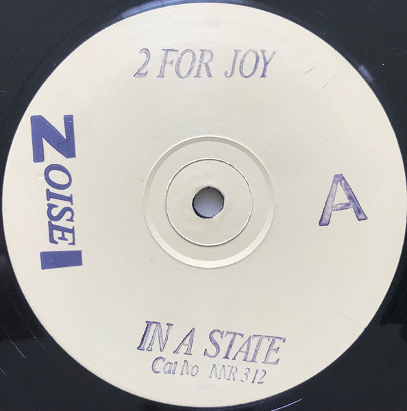 2 For Joy : In A State (12", W/Lbl, Sta)