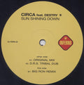Circa (2) : Sun Shining Down (12", Promo)
