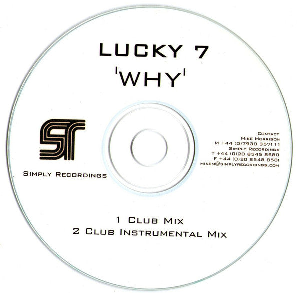 Lucky 7 (15) : Why (CDr, Single, Promo)