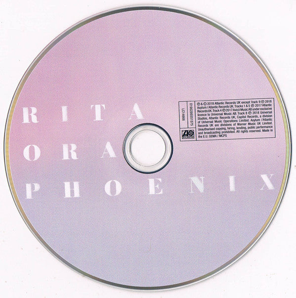 Rita Ora : Phoenix (CD, Album)
