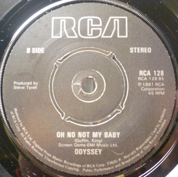 Odyssey (2) : It Will Be Alright (7", Single)