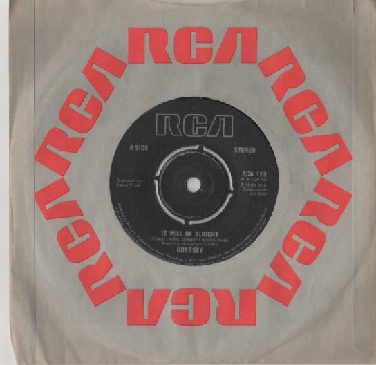 Odyssey (2) : It Will Be Alright (7", Single)