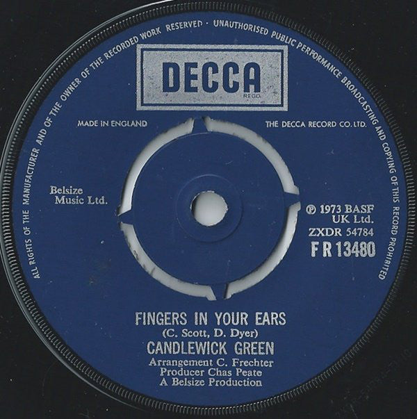 Candlewick Green : Who Do You Think You Are? (7", Single)