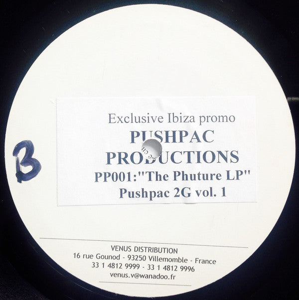 Various : Pushpac 2G Vol.1 - The Phuture LP (2xLP, Comp, Promo)