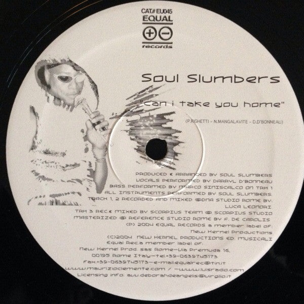 Soul Slumbers Feat. Darryl D'Bonneau : Can I Take You Home (12", Promo)
