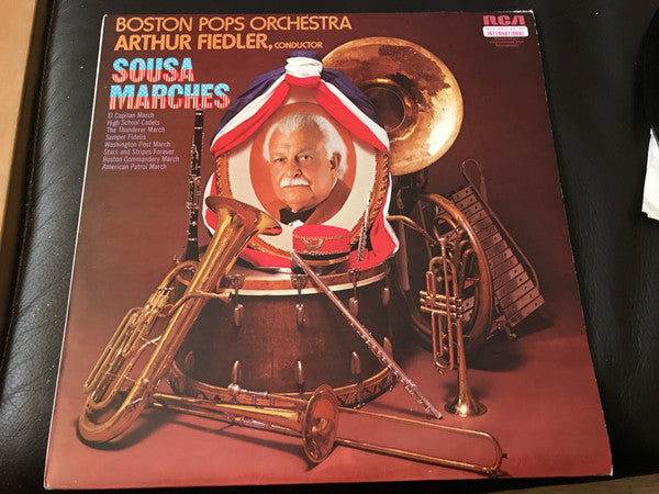 Boston Pops Orchestra : Sousa Marches (LP, Ste)