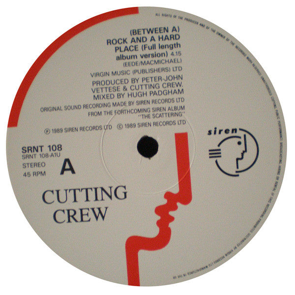 Cutting Crew : (Between A) Rock And A Hard Place (12")
