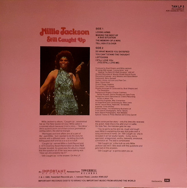 Millie Jackson : Still Caught Up (LP, Album, RE)