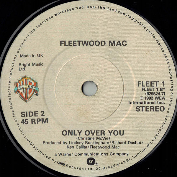 Fleetwood Mac : Oh Diane (7", Single, Pap)