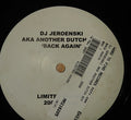 DJ Jeroenski Aka Another Dutch Guy : Back Again (12", S/Sided, Ltd, Promo)