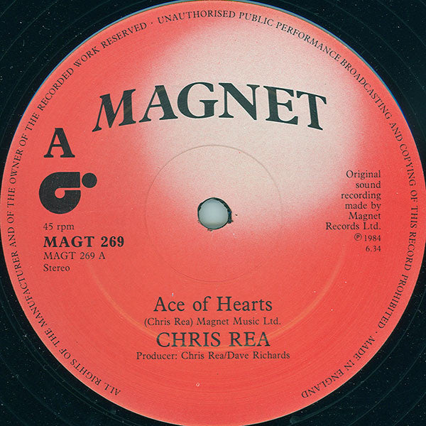 Chris Rea : Ace Of Hearts (Special Collector's Mini Album) (12", MiniAlbum)