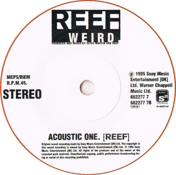Reef : Weird (7", Ora)