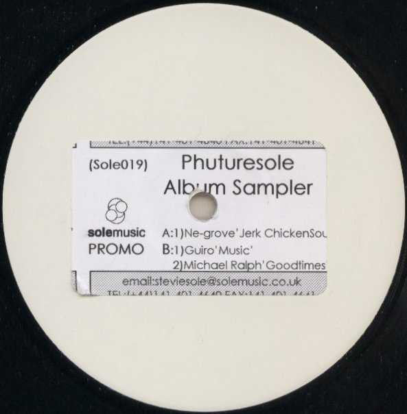 Various : Phuturesole Album Sampler (12", Promo, Smplr, W/Lbl, Sti)