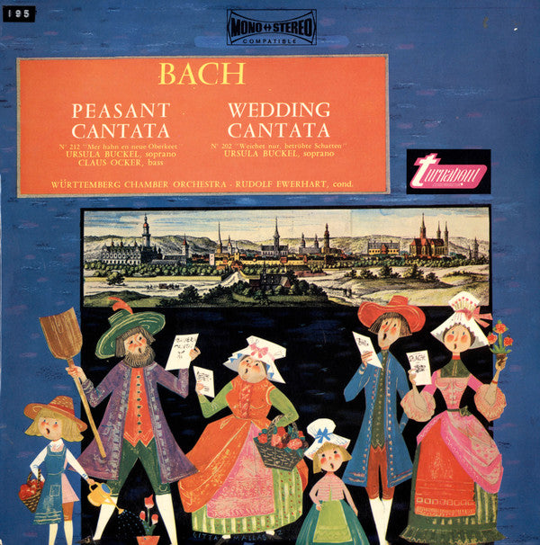 Johann Sebastian Bach : Peasant Cantata / Wedding Cantata (LP, Mono)