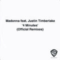 Madonna Feat. Justin Timberlake : 4 Minutes (Official Remixes) (CDr, Maxi, Promo)