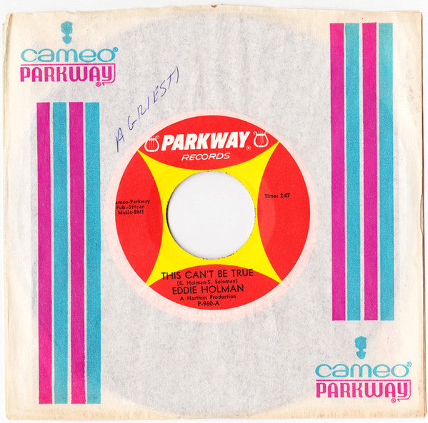 Eddie Holman : This Can't Be True (7", Single)