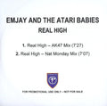 Emjay (2) And The Atari Babies : Real High (CDr, Promo)