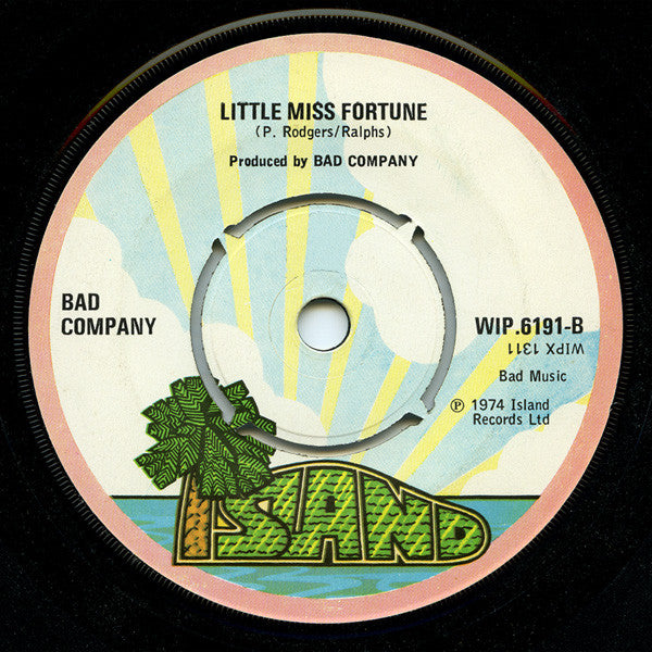 Bad Company (3) : Can't Get Enough (7", Single, Fou)