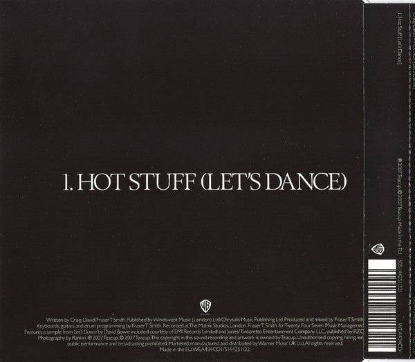 Craig David : Hot Stuff (Let's Dance) (CD, Single)