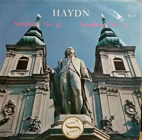 Joseph Haydn - Südwestdeutsches Kammerorchester, West German Mozart Orchestra : Symphony No. 45 / Symphony No. 73 (LP)