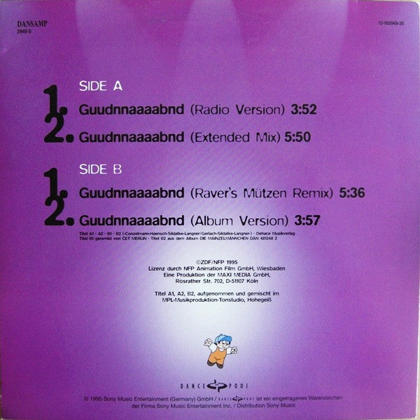 Mainzelmännchen : Guudnnaaaabnd (12", Promo)