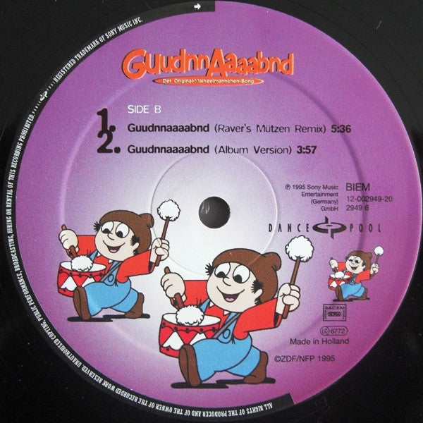 Mainzelmännchen : Guudnnaaaabnd (12", Promo)
