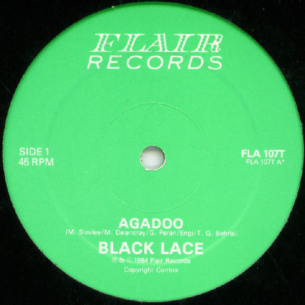 Black Lace : Agadoo (12")